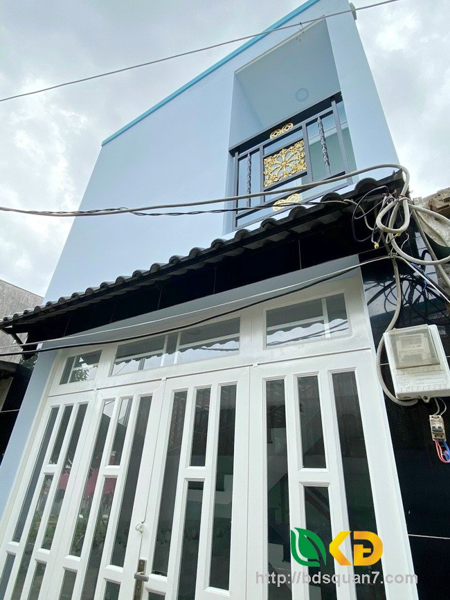 Bán nhà 1 lầu mới 100% hẻm 1422 đường Huỳnh Tấn Phát Quận 7